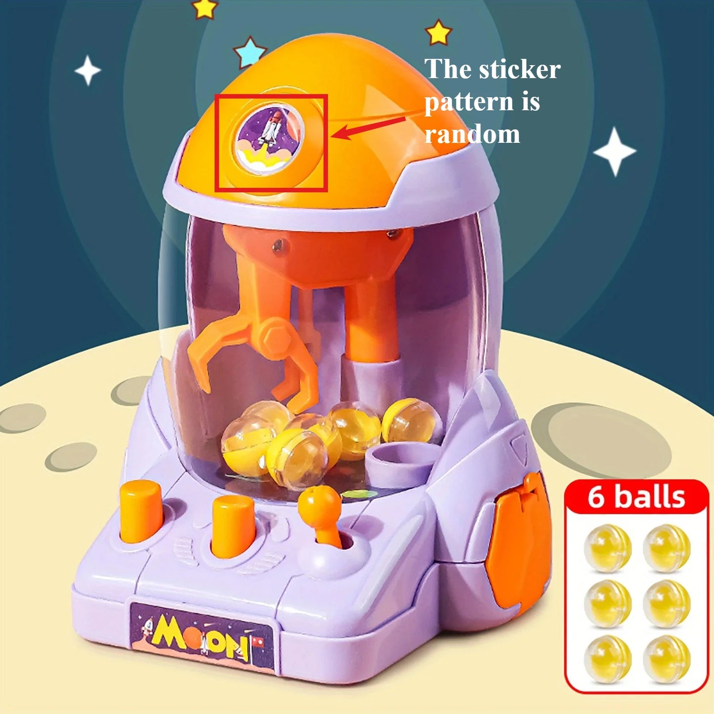 Kids Rocket Grabber Toy – Fun Party Prize/Gift