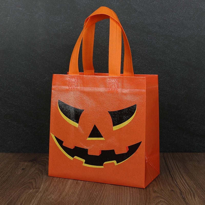 Halloween Trick or Treat Bags (8-32pcs) – Pumpkin & Ghost Gift Bags