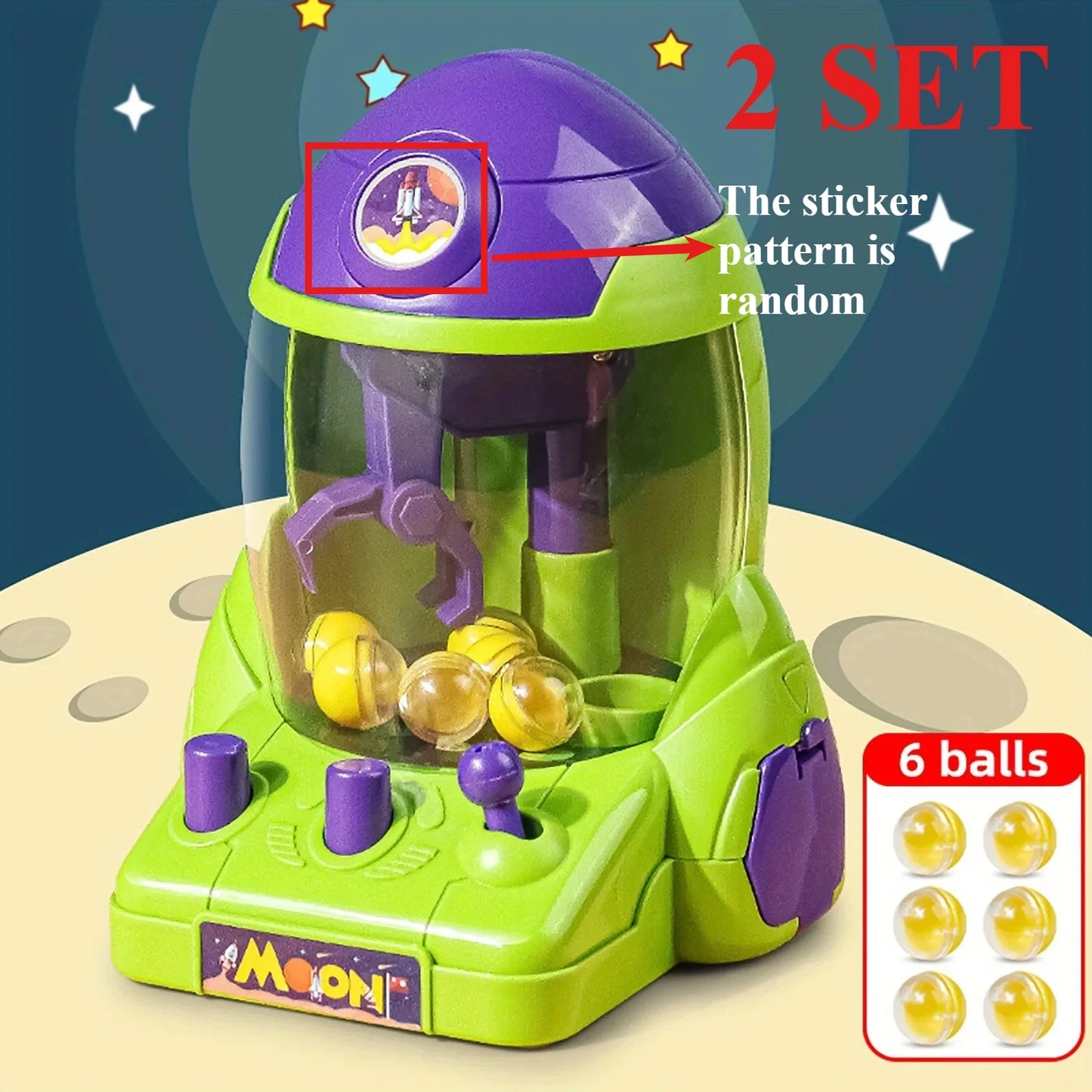 Kids Rocket Grabber Toy – Fun Party Prize/Gift