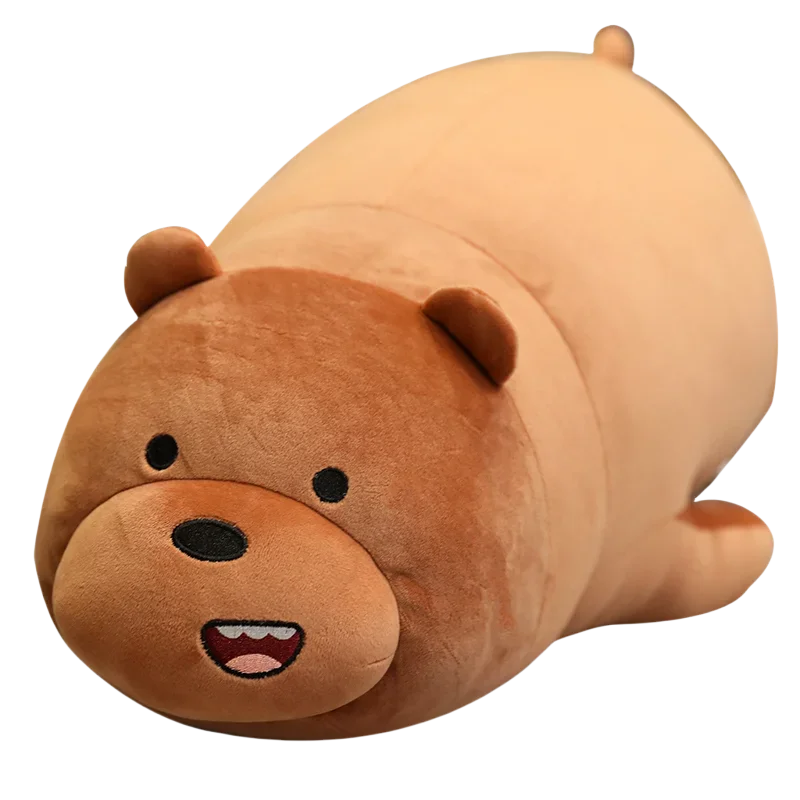 Cute Cartoon Bear Plush Toy – Soft Stuffed Bear Doll Gift for Kids
