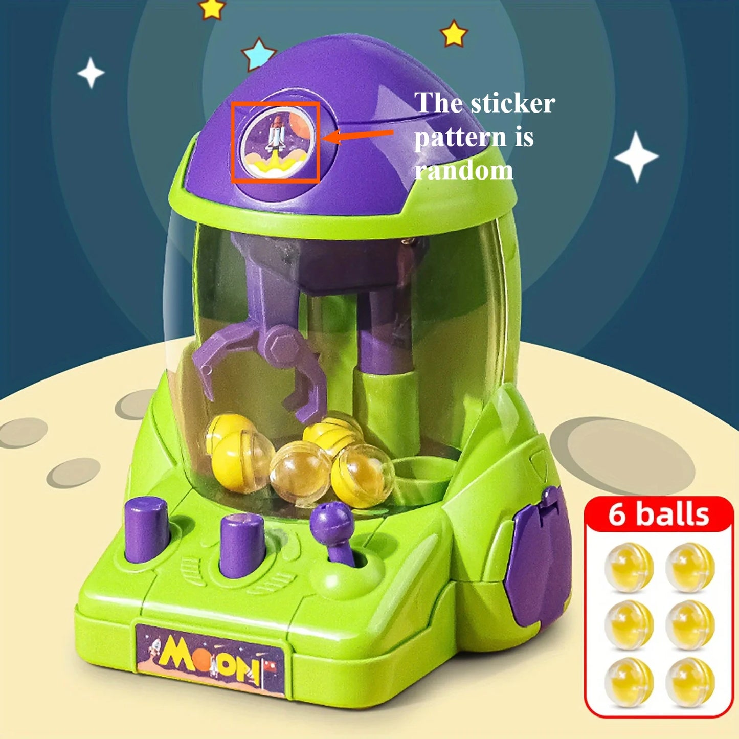 Kids Rocket Grabber Toy – Fun Party Prize/Gift