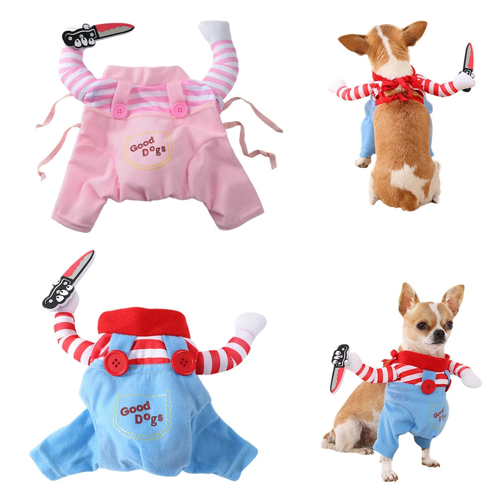 Halloween Pet Costume – for Dogs & Cats, Funny Cosplay Outfit