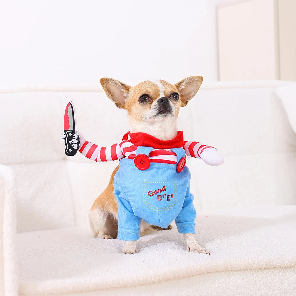 Halloween Pet Costume – for Dogs & Cats, Funny Cosplay Outfit