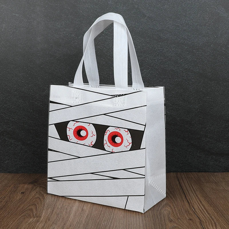 Halloween Trick or Treat Bags (8-32pcs) – Pumpkin & Ghost Gift Bags