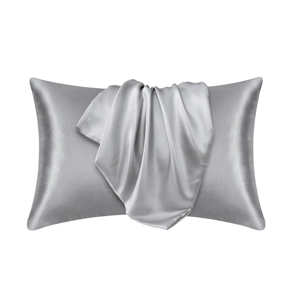 Silky Satin Pillowcase – Smooth Soft Pillow Cover for Hair Care & Comfy sleep