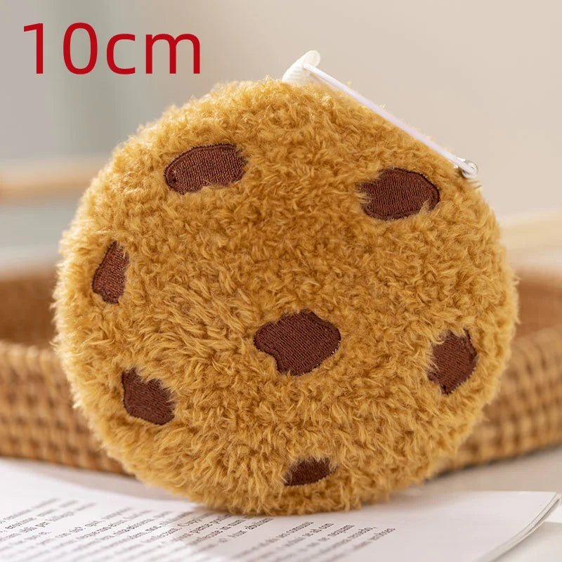 Cartoon Cookie Plush Cushion – Soft Food-Shaped Pillow for Kids & Room Décor