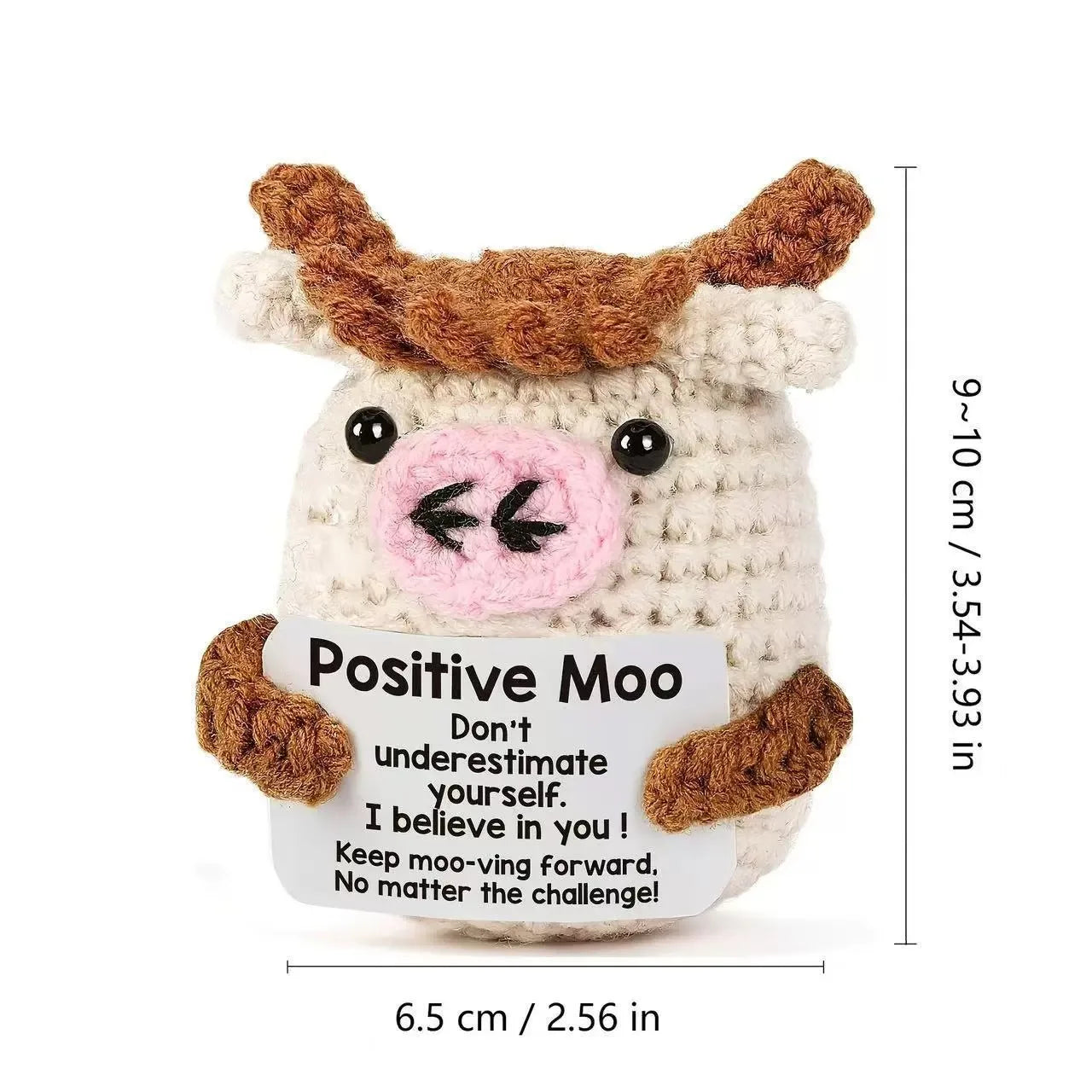 Positive Energy Crochet Pocket Wellbeing Hug Doll – Avocado, Bee, Turtle, Duck & More