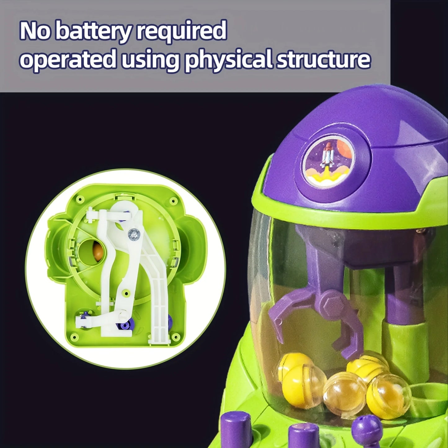 Kids Rocket Grabber Toy – Fun Party Prize/Gift