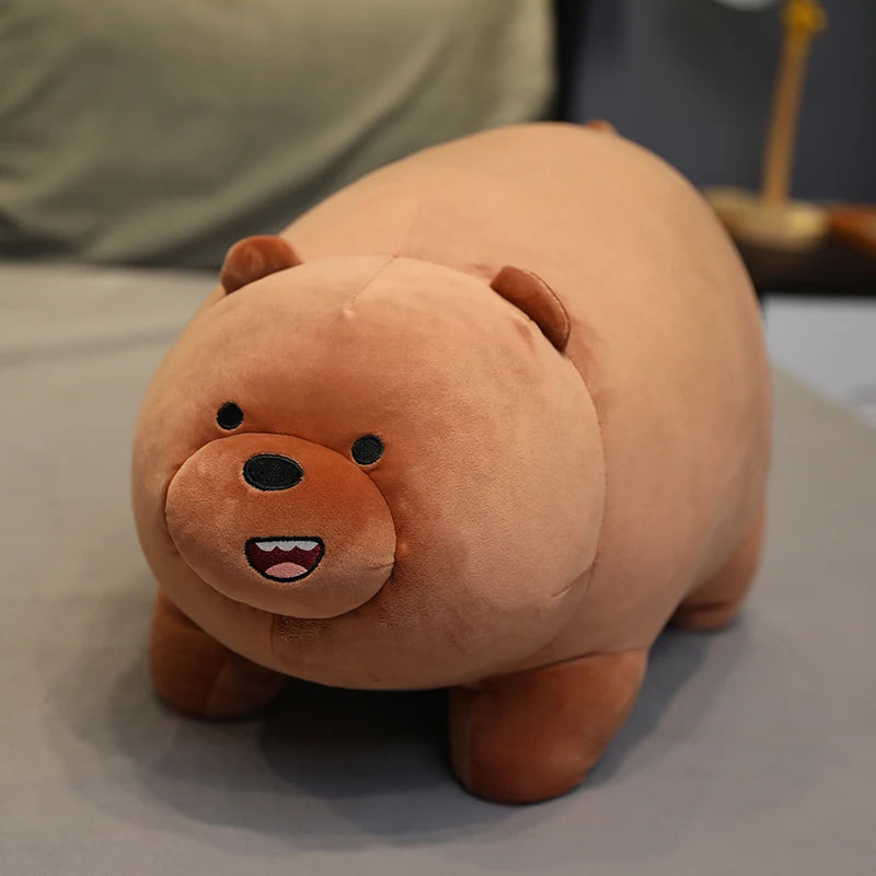Cute Cartoon Bear Plush Toy – Soft Stuffed Bear Doll Gift for Kids