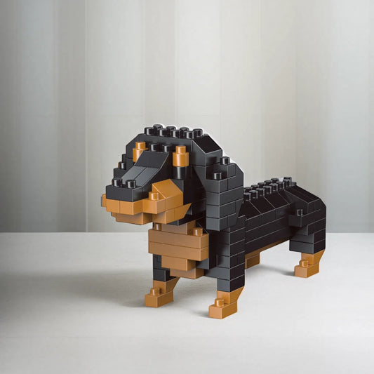 Mini Dog Building Block Kit – DIY Brick Model (Corgi, Poodle, Husky, Dachshund)