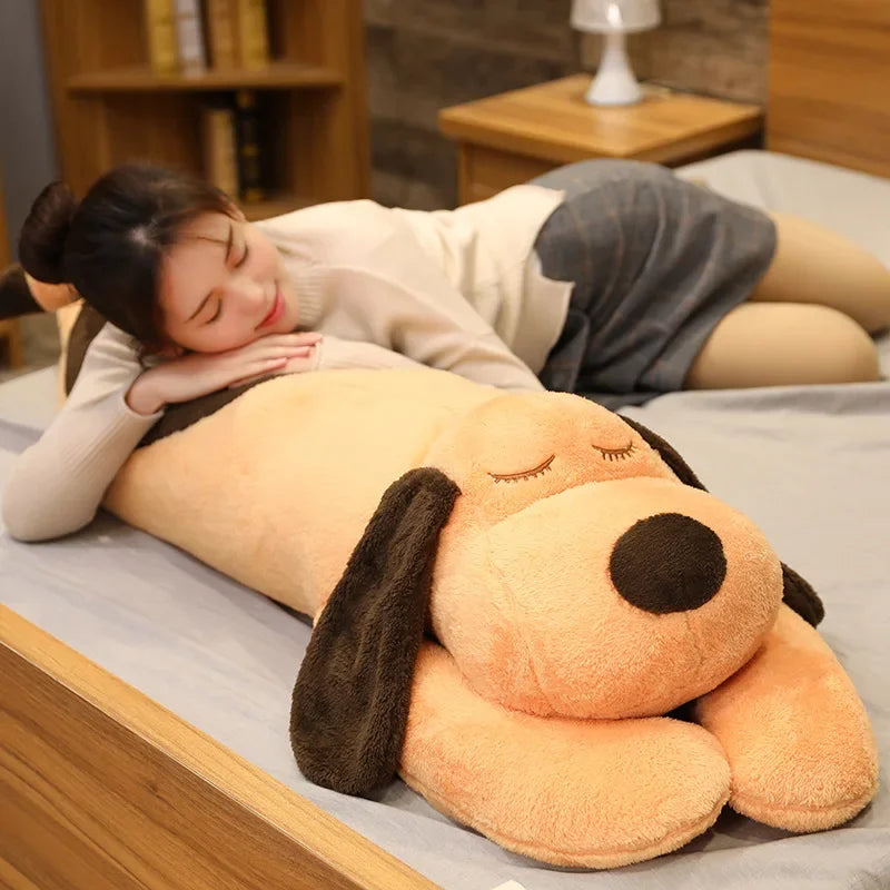 Giant Dog Plush Pillow – Soft Stuffed Hugging Toy, Down Cotton 90cm / 110cm / 130cm