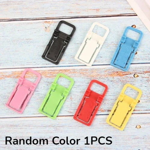 Mini Silicone Phone Stand Key Ring – Portable Bracket Holder for Smartphones