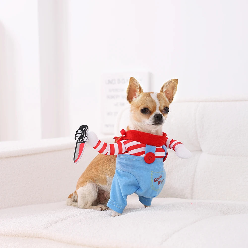 Halloween Pet Costume – for Dogs & Cats, Funny Cosplay Outfit