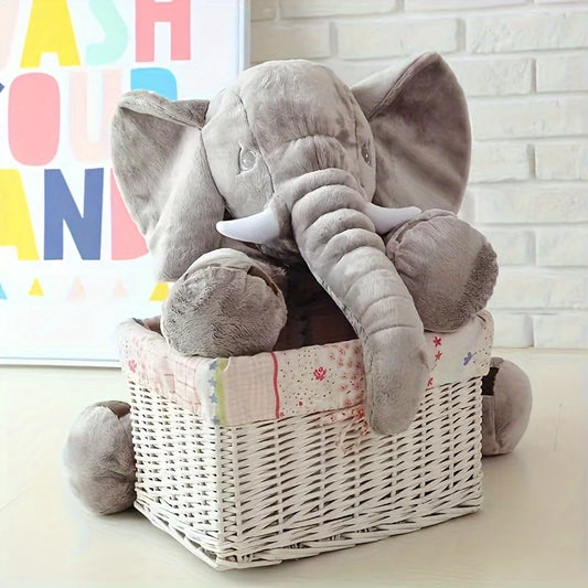 40cm Soft Elephant Plush Toy - Cute Gift/Decoration